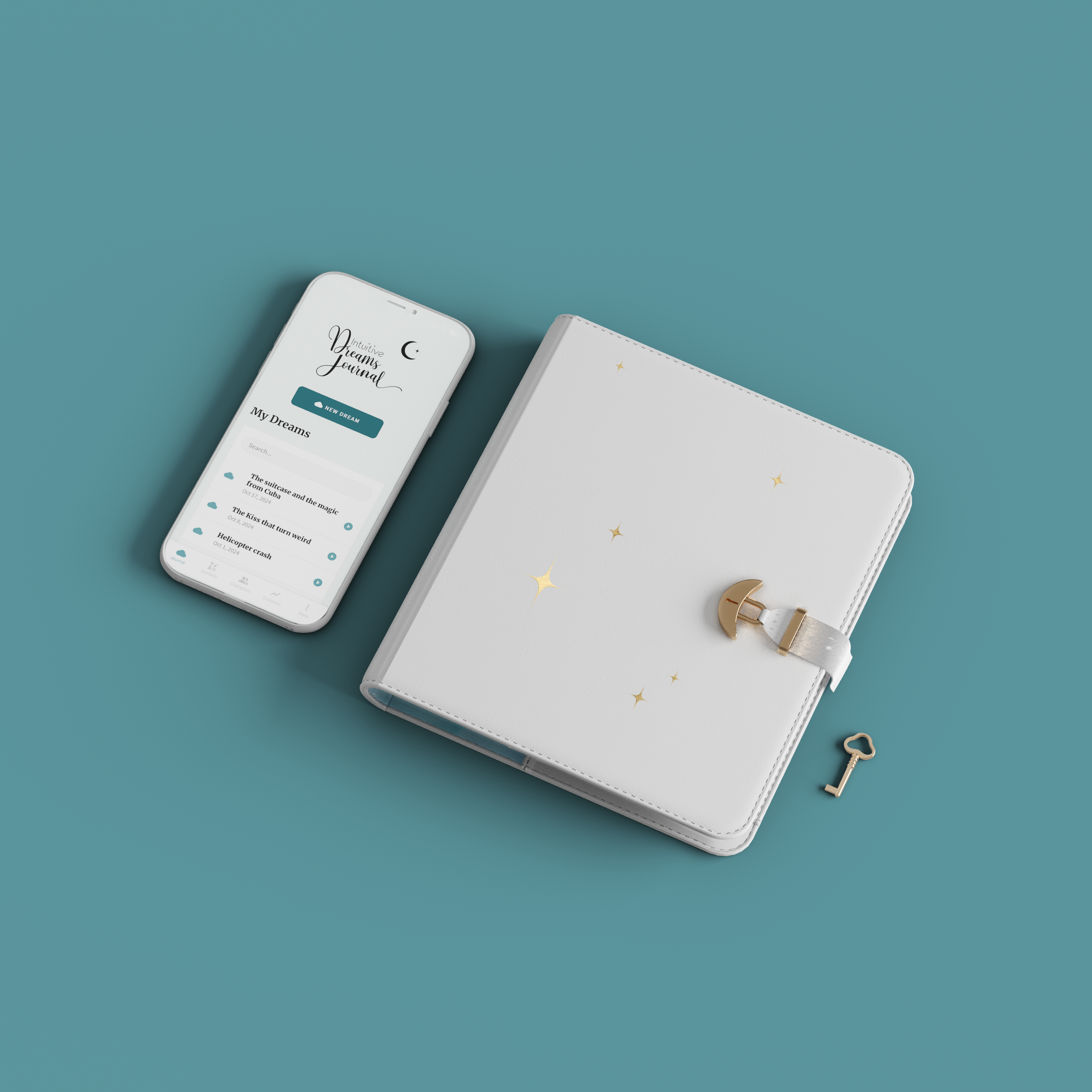 Intuitive Dream Journal and App Visuals Intuitive Dream Journal and App Visuals